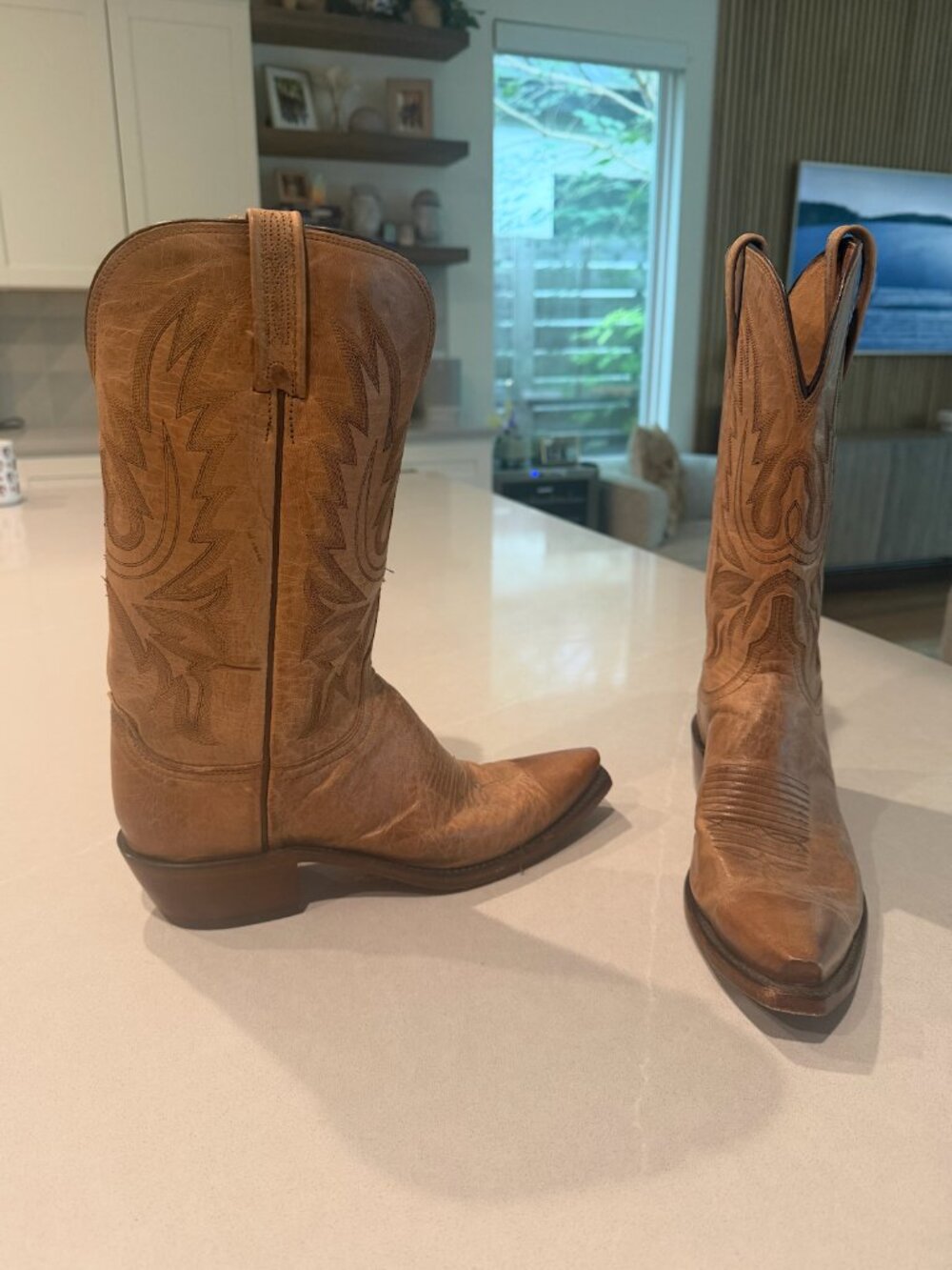 Savannah Horseman Lucchese 9.5 - Picture 12 of 13